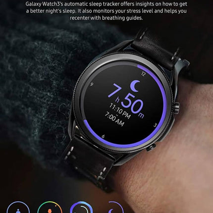 Samsung R840 Galaxy Watch 3 45mm BT SM-R840, müstiline must