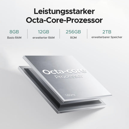 DOOGEE Fire 6 Power Outdoor Handy Ohne Vertrag 20GB + 256GB/2TB Outdoor Smartphone, 15500mAh, 6,56 Zoll HD+ Outdoor Handy Android 14, 50MP Kameran, Taschenlampe, Dual 4G SIM/NFC/Face ID/Fingerabdruck