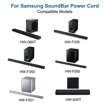 TAIFU 24V Samsungi kõlari laadija HW-F355 HW-F550 HW-F551 HW-FM35 HW-B450 HW-B550 HW-B650 HW-C450 HW-Q600B HW-Q700B HW-Q60B HW-Q600A HW-HM45 HW-HM55 HW-F350 HW-F335 toitekaabel