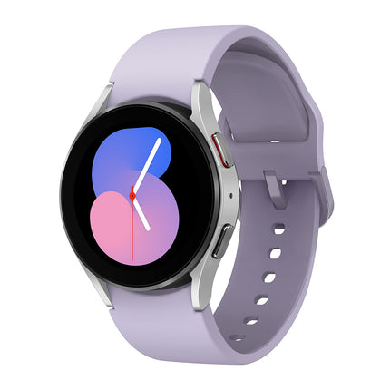 Samsung Galaxy Watch5, nutikell, tervise jälgimine, spordi jälgimine, Bluetooth, 40 mm, aktiivsusmonitor, hõbedane