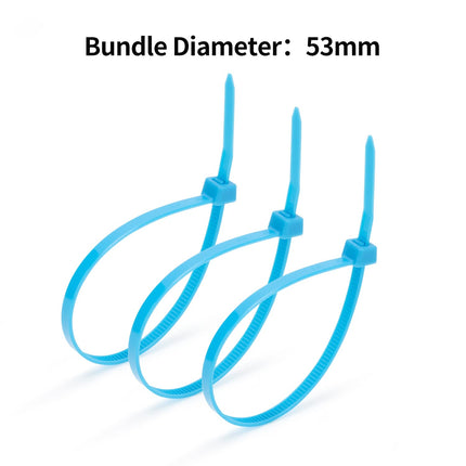 XINGO 1200 tk värvilisi kaablisidemeid, 200 mm x 4,8 mm värvilised kaablisidemed, 12 erinevat värvi, kaablisidemed kaablite haldamiseks, aiakaunistuseks, aiakunstiks - UV-kindel