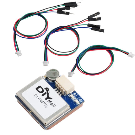 Geekstory DY-180TTL GPS Receiver Module Dual Glonass Navigation Module TTL Level 9600bps With Antenna for Arduino FPV Aircraft, Replaces BN-180
