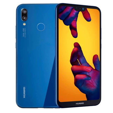 Huawei 51092FTP P20 lite nutitelefon (64 GB sisemälu, 4 GB muutmälu, 16 MP ja 2 MP kaamera, Android 8.0 EMUI 8.0, kahe SIM-kaardiga) väike sinine (Lääne-Euroopa versioon)