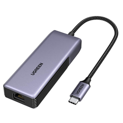 UGREEN 5Gbps USB C LAN-adapter Etherneti adapter 5000Mbps RJ45 võrguadapter, mis ühildub NAS-i, MacBook Pro M4, Mac mini M4, XPS-i jne-ga.