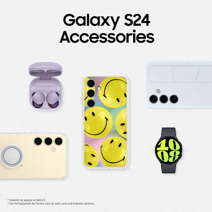 Samsung Galaxy S24 tehisintellektiga nutitelefon, lepinguta Android-telefon, 8 GB muutmälu, 128 GB salvestusruumi, 50 MP kaamera, pikk aku tööiga, oonüksmust, 3-aastane tootjagarantii