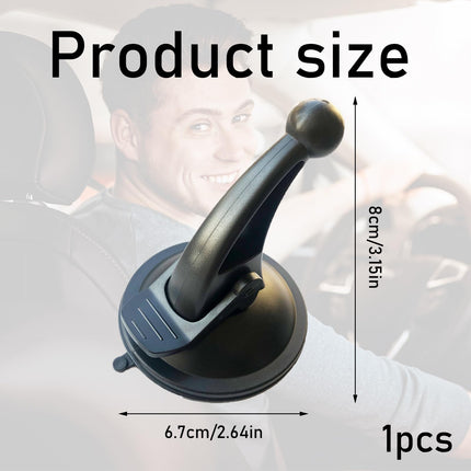 1 x Garmin Navigation Mount, Universal Replacement Suction Cup, Stable Holder, Vehicle Suction Cup with Ball Connector for Garmin Drivesmart Nuvi Zumo Driveassist Camper Van