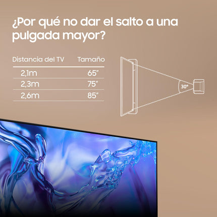 SAMSUNG 65DU8505 LED-teler 65 (165 cm) 4K UHD 3840 x 2160 HDR nutiteler Mängukeskus 3 x HDMI WLAN