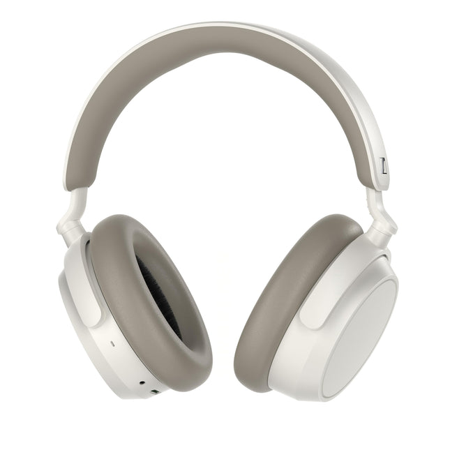 Sennheiser ACCENTUM Plus juhtmevabad Bluetooth-kõrvaklapid – optimaalne helikvaliteet kiirlaadimise, 50-tunnise akuea ja adaptiivse hübriid-ANC-ga – valged