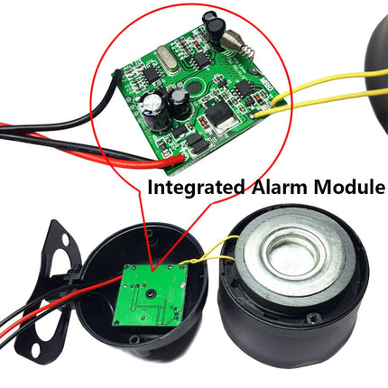 Baceyongi autoalarm kaugjuhtimispuldiga 810-8131 autoalarmi vibratsioon automaatne vargusvastane süsteem automaatne alarmiseadme lisatarvikud turvalisuskaitse