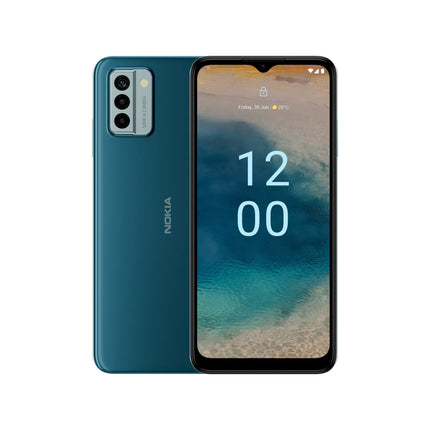 Nokia G22 6.52" HD+ Dual SIM Android 12 Smartphone, 50MP AI Kamera, 4/64GB Speicher, 3-Tage 5050 mAh Akku, QuickFix reparierbar, 2 Jahre OS Updates, 3 Jahre Garantie & mtl. Sicherheitsupdates, Blau
