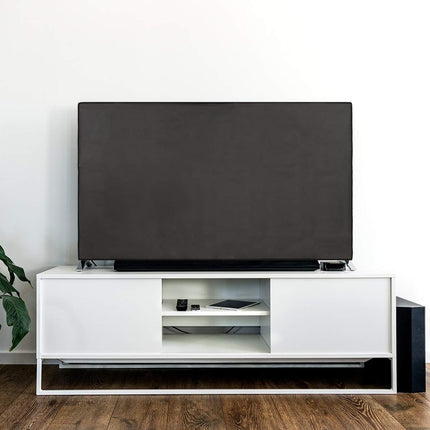 kwmobile 40" TV Cover - Indoor TV Screen Protector Cover - TV Screen Dust Cover - Dark Grey