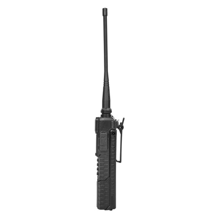 Baofeng BF UV-5R kolmekordne 8/4/1-vatine suure võimsusega pikamaa kahesuunaline raadiosaatja (144MHz-146MHz VHF ja 430MHz-440MHz UHF), kahe sagedusalaga kaasaskantav raadiosaatja 3800mAh akuga (must)