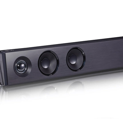 LG SQC2 2.1 Soundbar (300W) with wireless subwoofer for TVs 43 inches and larger (Adaptive Sound Control, Bluetooth), Black [Model Year 2023]