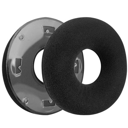 Geekria Comfort Velour Replacement Ear Pads for AKG K121, K121S, K141 MK II, K142 HD Headphones, Headset, Ear Cushions, Repair Parts (Black)