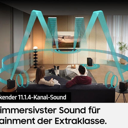 Samsung HW-Q995GD 11.1.4-kanaliga Q-heliriba teleritele, 4.0.2-kanaliga tagumised kõlarid, Bluetooth-kõlar juhtmevaba Dolby Atmose / DTS:X-iga, Q-Symphony [2024]