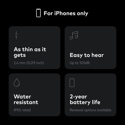 Chipolo Card Spot - rahakotiotsing, Bluetooth-jälgija rahakottidele - töötab Apple'i rakendusega Find My (ainult iOS) (Near Black)