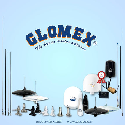 Glomex Unisex Adult GLORA106GRPRIB VHF, Multicolor, Standard