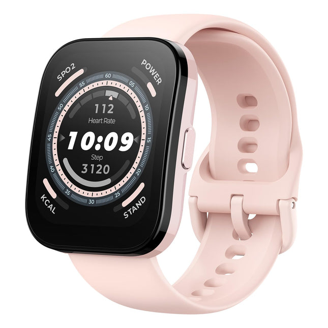 Amazfit Bip 5 46mm nutikell pulsimõõtjaga, 120 spordirežiimiga, Bluetooth-kõne, GPS ja 4 satelliidi positsioneerimissüsteemiga, töötab Alexaga, SpO2 monitor, 10-päevane aku tööiga