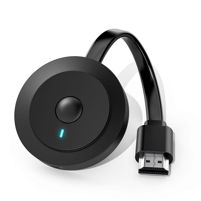 Wireless HDMI Adapter Dongle, Wireless Display Dongle for TV, Full HD Miracast HiFi HDMI Dongle, Streaming Videos Screen from Android/OS/Windows/Mac OS Laptop, Phone, Tablet, PC, HDTV Monitor/Projector