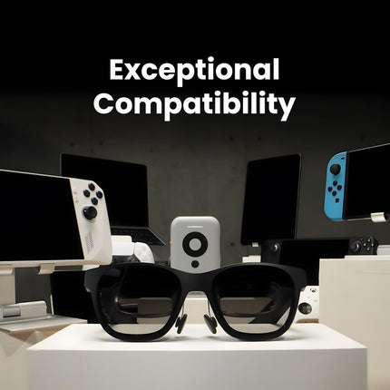 XREAL Beam, ruumilise kuva adapter/dokk, kaasaskantav teleriboksi AR-prillid, ühildub PS5/Xbox X/Switch/iPhone 15/SteamDeck/Mac/PC/Android/iOS/videoprillidega
