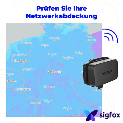Invoxia Mini GPS Tracker - Veekindel GPS-jälgija reaalajas vargusvastase alarmiga - Kuni 3-kuuline aku tööiga - Sisaldab 3-aastast tellimust - Väike ja kerge - Vargusvastane kaitse võtmetele, paadile