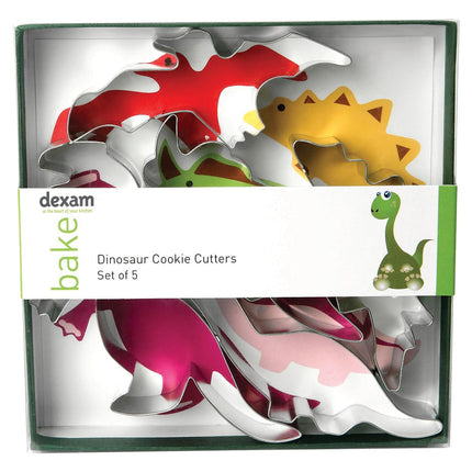 Swift Dinosaur Cookie Cutters, 5 pieces