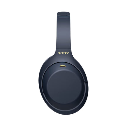 Sony WH-1000XM4 juhtmevabad Bluetooth-mürasummutavad kõrvaklapid (30-tunnine aku, puutetundlik andur, kiirlaadimine, Amazon Alexa jaoks optimeeritud, mikrofoniga peakomplekt) Kesköösinine