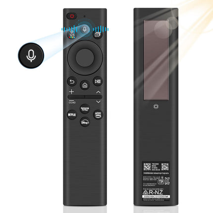 Replacement Remote Control for Samsung, BN59-01385A Solar Charging Voice Remote Control for Samsung Smart TV, Universal for Sam-sung TVs-Remote Controls Compatible with Sam-sung 2021-2023 Neo LED Smart 4K HD TV