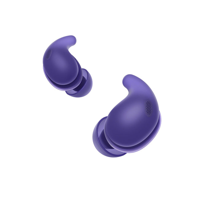 Sony LinkBuds Fit – tõeliselt juhtmevabad mürasummutavad Bluetooth-kõrvaklapid – mugavus terveks päevaks, IPX4, ümbritseva heli režiim, 21-tunnine aku tööiga, mitmepunktiline ühendus, iOS ja Android – lilla