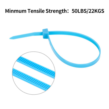 XINGO 1200 tk värvilisi kaablisidemeid, 200 mm x 4,8 mm värvilised kaablisidemed, 12 erinevat värvi, kaablisidemed kaablite haldamiseks, aiakaunistuseks, aiakunstiks - UV-kindel