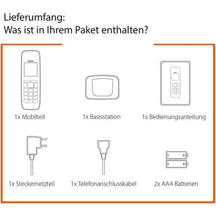Gigaset C575A - Juhtmeta DECT-telefon automaatvastajaga - suur värviline ekraan moodsa kasutajaliidesega - aadressiraamat - kaitse soovimatute kõnede eest, must [saksakeelne versioon]