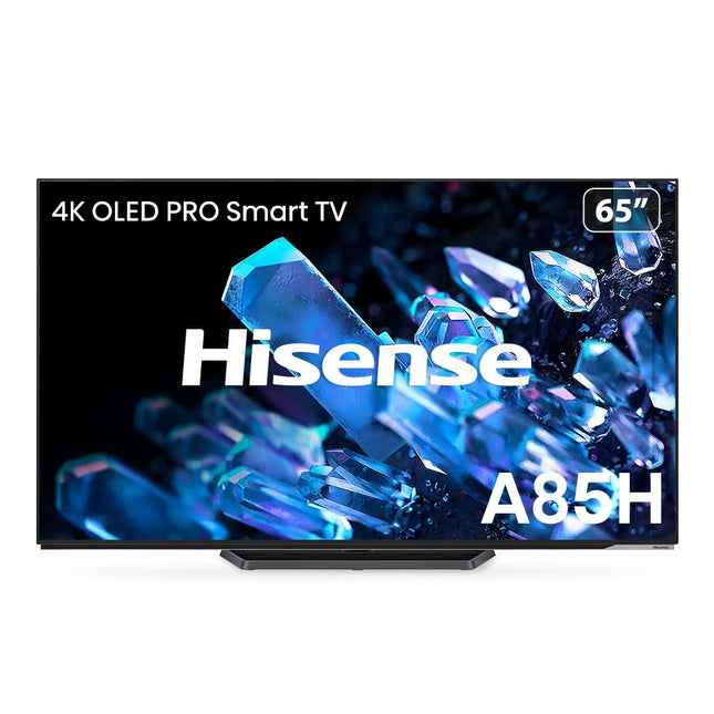 Hisense 65A85H OLED 164 cm (65-tolline) televiisor, 4K, HDR, Dolby Vision IQ ja Atmos, IMAX Enhanced, Filmmaker Mode, 120 Hz, sisseehitatud Alexa, Google Assistant, Game Mode Pro, DTS Virtual X, antratsiithall [2022]