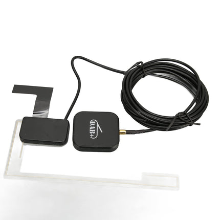 Pure Highway 600 auto DAB-raadio adapter, DAB-autoraadio adapter, 17 x 14 x 5 autokomplekt, digitaalse ringhäälingu DAB DAB-boksi raadiovastuvõtja adapter antenniga Androidile