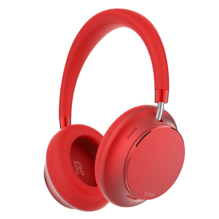 T-fun NC35 hübriidkõrvaklapid aktiivse mürasummutusega, juhtmevabad ruumilise heliga kõrvaklapid, läbipaistvusrežiim, Bluetooth 5.3, ekvalaiser rakenduse kaudu, 55 tundi mänguaega reisimiseks/tööks