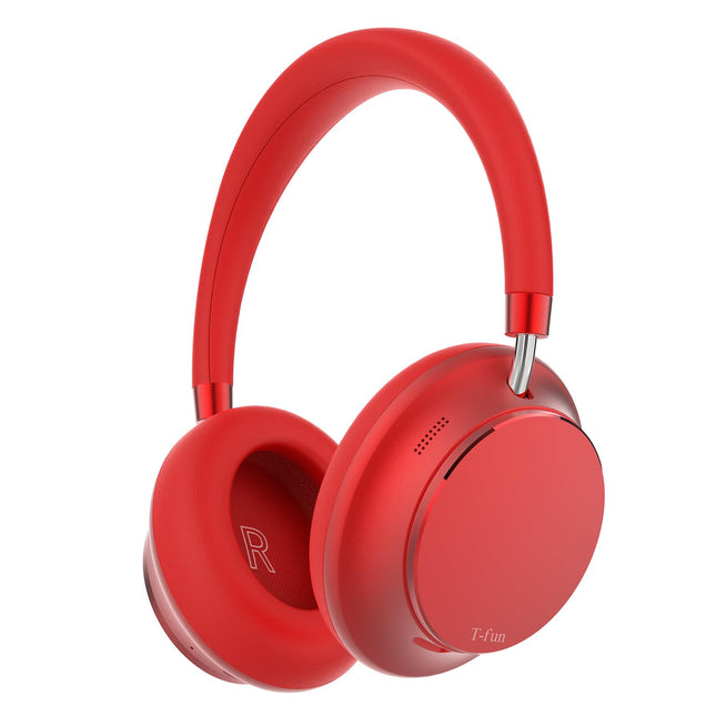 T-fun NC35 hübriidkõrvaklapid aktiivse mürasummutusega, juhtmevabad ruumilise heliga kõrvaklapid, läbipaistvusrežiim, Bluetooth 5.3, ekvalaiser rakenduse kaudu, 55 tundi mänguaega reisimiseks/tööks