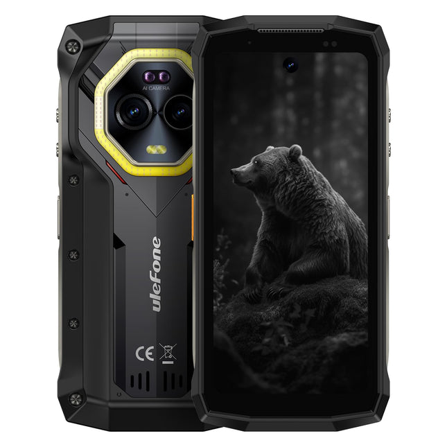 Ulefone Armor Mini 20 4G õues kasutatav nutitelefon, peopesasuurune, Helio G99 16GB+256GB, 6200mAh aku, juhtmevaba laadimine, 64MP+50MP öönägemiskaamera, 4.7" HD+90Hz, IP68 veekindel, Android 14, NFC