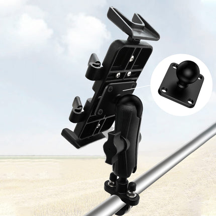 Ram Mount Arm mobiiltelefonihoidik jalgratta kuulpeaga seinakinnitus 2 tk 1-tollise mobiiltelefonihoidikuga kruvidega kinnitamiseks koos Ram Mounts 1-tollise kuuliga mobiiltelefonihoidikuga mootorrattale (must) (stiil 1)