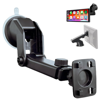 Epronic painduv armatuurlaua kinnitus juhtmevaba Apple CarPlay ekraani jaoks, iminapaga kinnitus kaasaskantava autoraadio jaoks, esiklaasi kinnitus kaasaskantava autoraadio ja navigatsiooni jaoks