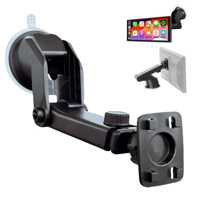 Epronic painduv armatuurlaua kinnitus juhtmevaba Apple CarPlay ekraani jaoks, iminapaga kinnitus kaasaskantava autoraadio jaoks, esiklaasi kinnitus kaasaskantava autoraadio ja navigatsiooni jaoks