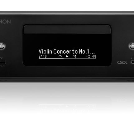 Denon RCD-N12DAB kompaktne helisüsteem, HiFi võimendi, CD-mängija, internetiraadio, muusika voogedastus, HEOS multiroom, Bluetooth ja Wi-Fi, AirPlay 2, Alexa ühilduv, 2 optilist TV sisendit, DAB+ raadio