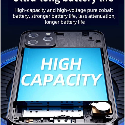 Hipipooo Mini 3G lukustamata telefon 2,5-tolline Android 6.0 nutitelefon 1 GB RAM 8 GB ROM Dual SIM 1580mAh 0,3 MP + 5 MP kaameraga lastetelefon