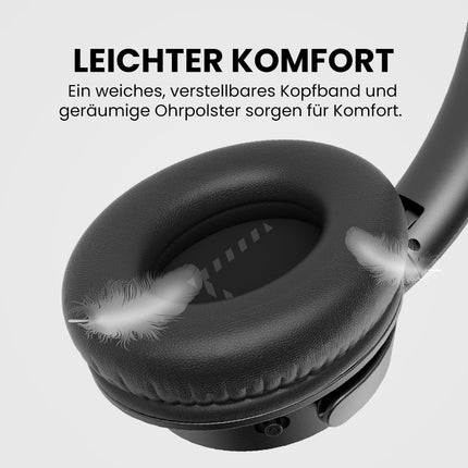 Avantree Ensemble – juhtmevabad kõrvaklapid teleri jaoks, 35-tunnise mänguajaga Bluetooth-kõrvaklapid laadimisjaama ja saatjaga seenioridele, ühildub optilise, AUX- või Bluetooth-heliväljundiga teleritega