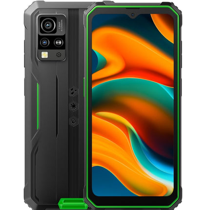Blackview IP68 Outdoor Smartphone Unlocked BV4800, 6GB+64GB(1TB Expansion), 6.56'' HD+ 120Hz, ArcSoft® 13MP+5MP, Android 13 Dual SIM Waterproof Smartphone, Fingerprint, GPS NFC Green