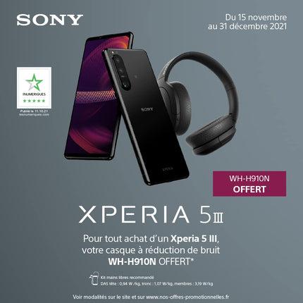 Sony Xperia 5 III 5G, kahekordne, 128GB 8GB RAM, must