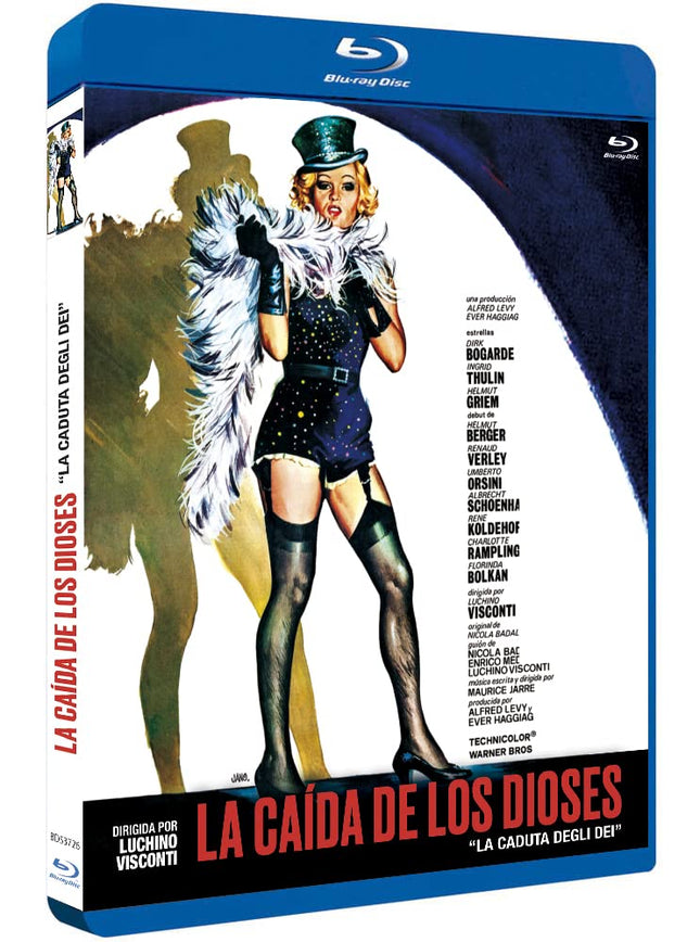 The Damned 1969 Blu-ray EU Import with German soundtrack