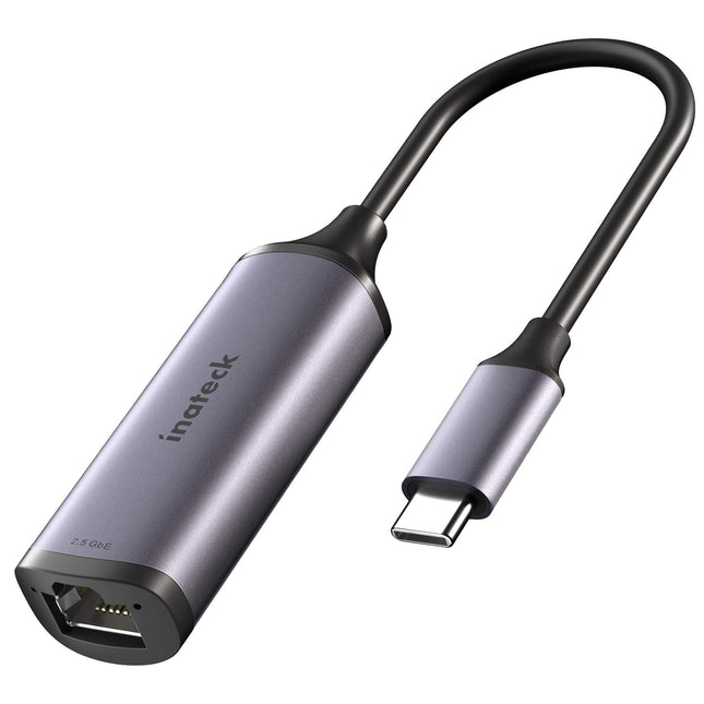 Inateck 2.5G Etherneti adapter, USB Type-C RJ45 Etherneti LAN-võrguadapter, ET1001