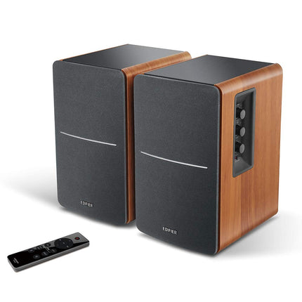 Edifier R1280DBs aktiivsed Bluetooth-riiulikõlarid - optilise sisendiga aktiivkõlar - 2.0 juhtmevaba monitorkõlar - 42W RMS subwooferi väljundiga, riiulikõlarid Hi-Fi-le - puit