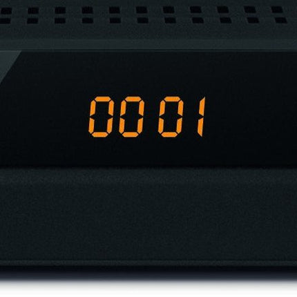 TechniSat HD-S 221 - digitaalne HD satelliitvastuvõtja (Sat DVB-S/S2, HDTV, HDMI, USB meediapleier, eelinstallitud kanalite loend, unetaimer, kaugjuhtimispult, kompaktne korpus) must