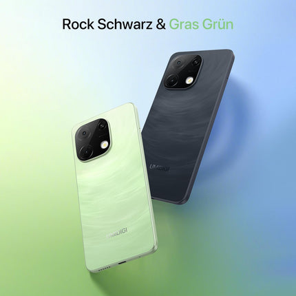 UMIDIGI G9T mobiiltelefon, Android 14 nutitelefon ilma lepinguta, 6,75 tolli 90Hz, 8 GB RAM 128 GB ROM 1 TB, 5000mAh, 13MP 8MP, kahe SIM-kaardiga 4G lukustamata mobiiltelefonid, sõrmejäljelugeja ja näotuvastus, GPS, 2,4G 5G WiFi must