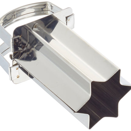 Städter kaneelitäht läbimõõduga 4 cm, roostevaba teras, hõbe, 8 x 4 x 4 cm